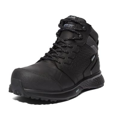Imagem de Timberland PRO Bota industrial feminina Reaxion Athletic Hiker, Preto/Cinza-2024 Novo, 8.5 Wide