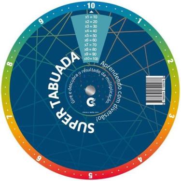 Imagem de Super Tabuada Gire E Descubra O Resultado Culturama