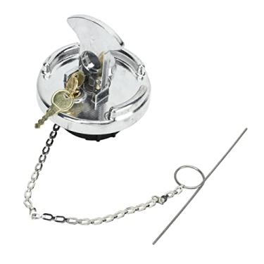 Imagem de Zhjvihx 600212, Tampa do Tanque de Combustível Com Trava Anti -tira para Caminhões de Colarinho de 4 Polegadas de Diâmetro