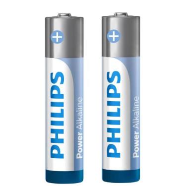 Imagem de Pilha Alcalina Palito AAA com 2 Unidades - 200400 - PHILIPS