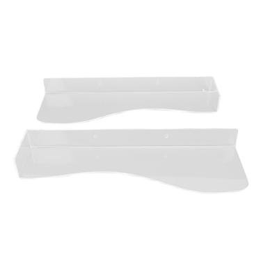 Imagem de Cryfokt Prateleira Flutuante de Sapatos, Prateleira Multifuncional de Exibição de Sapatos Flutuantes para Tênis (Transparente)