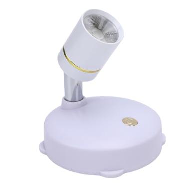 Imagem de Asixxsix Luz LED embutida no teto, luz LED regulável para interiores com antirreflexo, luz embutida decorativa com controle remoto para quarto, cozinha e banheiro, 2 unidades