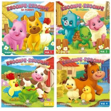 Imagem de Coleção Esconde-Esconde - Kit com 4 livros infantis cartonados