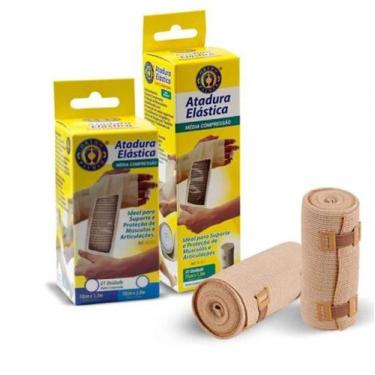 Imagem de Atadura Elástica Para media Compressão Ortho Pauher 15X1,30
