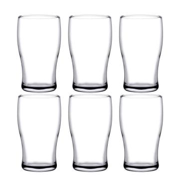 Imagem de Conjunto 6 Copos Vidro Cerveja Iris 285Ml Class Home