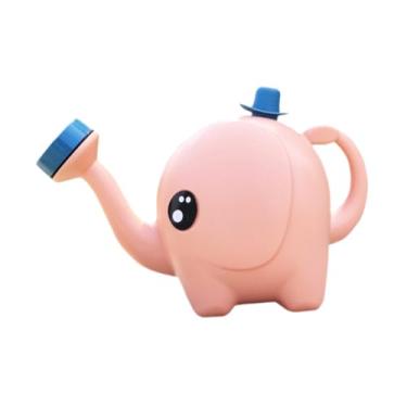 Imagem de Baoblaze a rega de crianças pode bico por muito tempo aspersores de água portátil manuseio ergonômico 2.5L a rega em forma de animal, Laranja