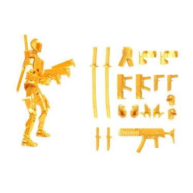 Imagem de Action Figure Lucky 13 T13, 5ª geração, 13,7 cm, decoração de mesa em 