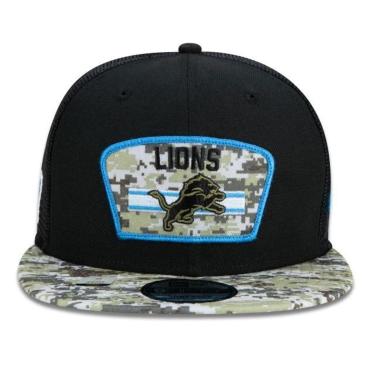 Imagem de BONÉ NEW ERA 950 DETROIT LIONS SALUTE TO SERVICE PRETO-Masculino