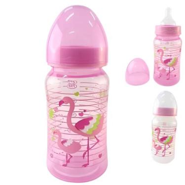 Imagem de Mamadeira Petita Bico Redondo Em Silicone 270ml - Azul Rosa, Rosa