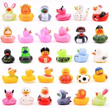 Imagem de Sortimento de brinquedos Rubber Duck Entervending Ducky Fun, 10 unidad