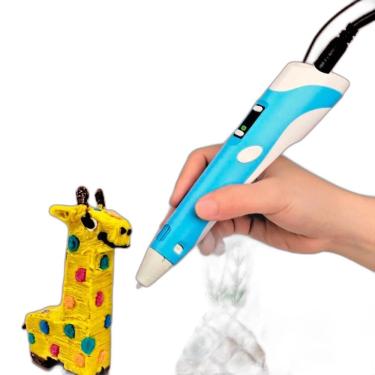 Imagem de Caneta 3D Filamentos Infantil Bivolt Cor