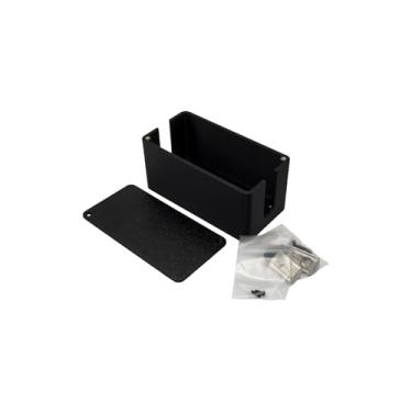 Imagem de Caixa de gerenciamento de cabos para equipamentos Sim Racing 8020 e 8040, organizador de perfil de alumínio da Pro Sim Racing Dois tamanhos, ferragens incluídas feitas nos EUA (padrão)