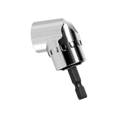 Imagem de Adaptador de broca de ângulo de 105° - Adaptador curto (15 cm) para espaços apertados, serve para brocas de 24 mm/27 mm - Acessório de chave de fenda elétrica para bricolage, marcenaria