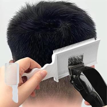 Imagem de Pente de estilo profissional para uso em salão de beleza – Ferramenta de cabelo de peça única para desembaraçar e cuidar com precisão