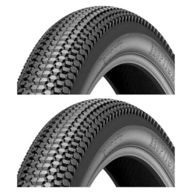 Imagem de Par Pneu Cravo Mtb Aro 29 X 2.10 Bike Banda Leve Cor Preto