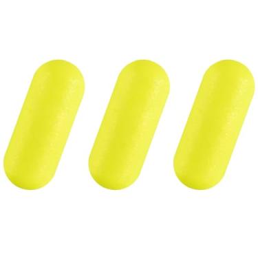 Imagem de Alwonder Pacote com 100 plataformas de pesca flutuantes flutuadores Snell Float para pesca de surfe Pompano Rig Walleye Rig Live Bait Rig Strike Indicators Line Floats Crawler Harness L Amarelo