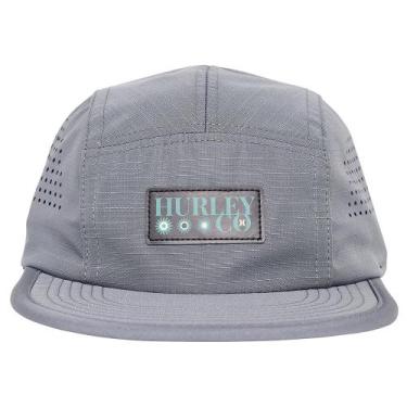 Imagem de Boné Hurley Aba Reta Five Simple SM26 Chumbo, Único, Tundora