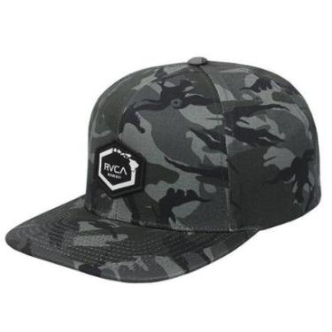 Imagem de Boné RVCA Island Hex Snapback Black Camo-Unissex
