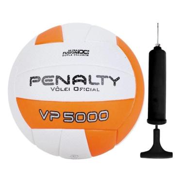 Imagem de Kit Bola de Vôlei Penalty VP 5000 X + Bomba de Ar-Unissex