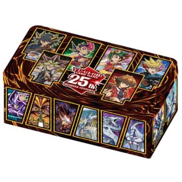 Imagem de YU-GI-OH! Cartas Colecionáveis: Conjunto de 55 Cartas, Incluindo 3 x 18 Cartões Boosters + 1 x 1 Cartão Promocional - 25th Anniversary Tin - Dueling Heroes
