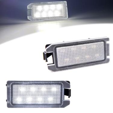 Imagem de VlookoBloX Conjunto de luz de placa de licença LED para Jeep Grand Cherokee WK2 2014-2020 Compass Patriot, substituição OEM 6000K Xenon branco kit de luzes LED sem erros
