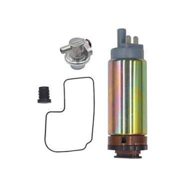 Imagem de Yezoauto Bomba de combustível com regulador e vedação de tanque para Mercury Marine Mercruiser motor de popa 4 tempos 20HP 25HP 30HP 40HP 50HP 60HP 2002-2010 substitui OEM # 892267A51 65418559