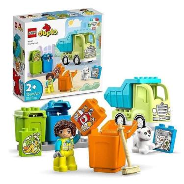 Imagem de Lego Duplo Town Caminhão De Reciclagem - 10987