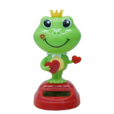 Imagem de Shakven Brinquedos de dança solar,Brinquedo Bobblehead Solar | Ornamentos fofos para painel | Ornamento de mesa do dia dos namorados para decoração de casa, figura de decoração de painel de carro,