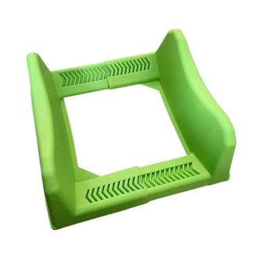 Imagem de QccHieUs Suporte para exibição de pneus de carro, bandeja de armazenamento para pneus, base para exibição de rodas em feiras comerciais.