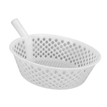 Imagem de Zhjvihx Peneira de Plástico Redonda, Panela de Peneiramento PP Espessada Com Alça Perfurada para Triagem de Areia de de Composto de Jardinagem, Criação de Peixes, Camarão, Criação de