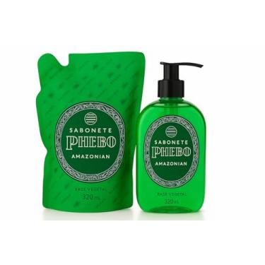 Imagem de Kit Sabonete Líquido Granado Amazonian 320 ml + Refil Sabonete Líquido Amazonian 320 ml