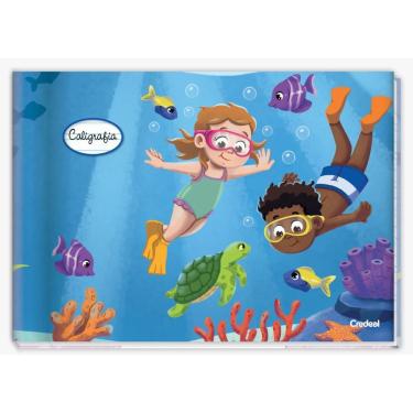 Imagem de Caderno Brochura Caligrafia Turma Lala Feminino 60 Folhas Credeal