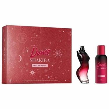 Imagem de Coffret Shakira Kit - Perfume Red Midnight EDT + Desodorante Spray Kit-Feminino