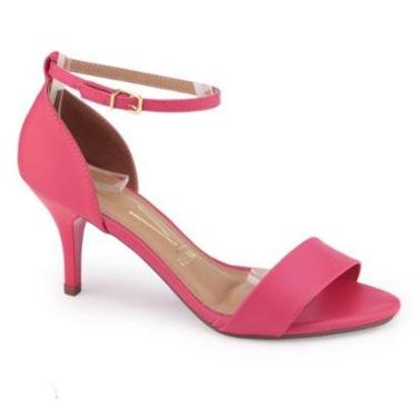 Imagem de Sandália Feminina 6276 416 salto agu1ha baixo com NF Vizzano-Feminino