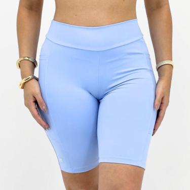 Imagem de Bermuda Rosa Bella Ciclista com Bolso Feminina-Feminino