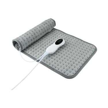 Imagem de Almofada Elétrica Ajustável Multifuncional Cobertor Térmico Com Timer 