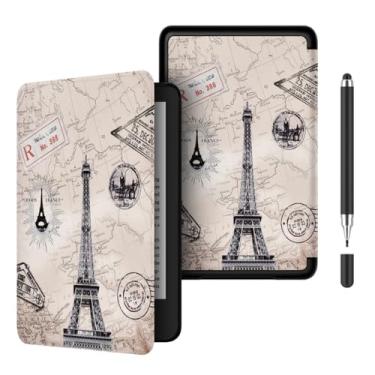 Imagem de Akacy Capa leve de TPU com padrão pintado para Kindle Paperwhite 6,8 (Geração 2021, números de modelo M2L3EK), com despertar/hibernar automático (5)