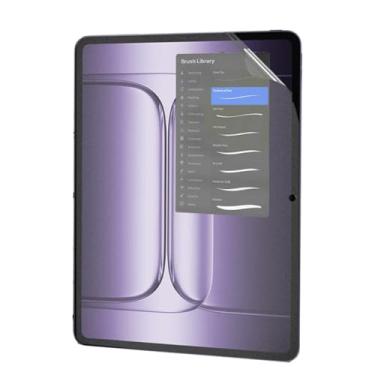 Imagem de CUFEREDU 2 peças de película de papel fosco PET macio para OnePlus Pad 2 30.7 cm película protetora fosca antirreflexo, desenho, escrita com a caneta Stylus como no papel