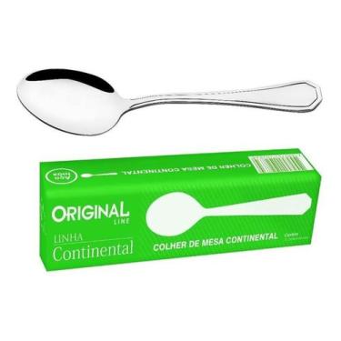 Imagem de Cj De Colheres De Mesa Inox 12pçs- Talheres - Original Line