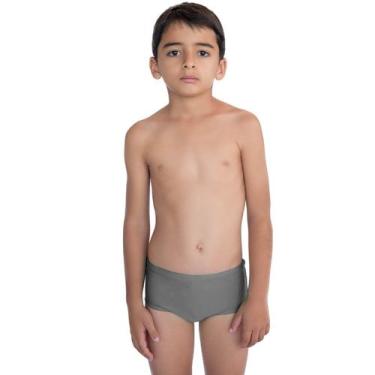 Imagem de Sunga Lisa Tradicional Infantil Juvenil Proteção Solar Uv 50 - HYPE MO