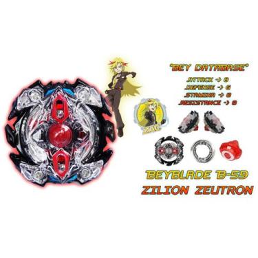 Imagem de Beyblade Burst Zilion Zeutron Z2 B-59 Sem Lançador Beyblade - Extreme 