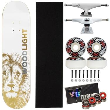 Imagem de Skate Wood Light Reforçado Peças Profissional Next 53 Stick-Masculino