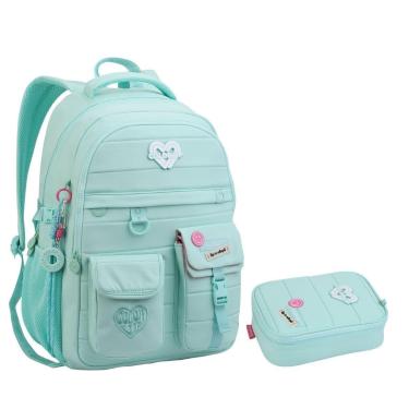Imagem de Kit Mochila e Estojo Juvenil Feminina Candy-Feminino