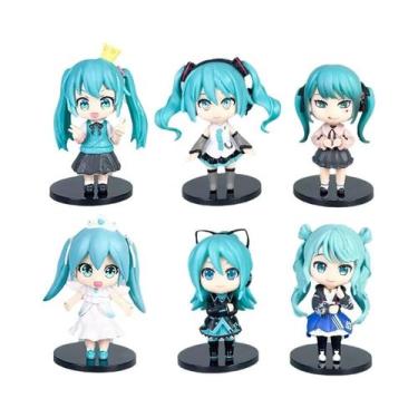 Imagem de Figura De Ação Cinnamoroll Hatsune Miku Versão Q Caixa Surpresa Brinqu