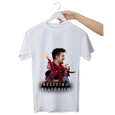 Imagem de Camiseta Luan Santana - 100% Algodão Unissex - Kyros, Verde, P