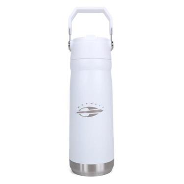 Imagem de Garrafa Térmica Mormaii Logo 680 ML, Branco, Único