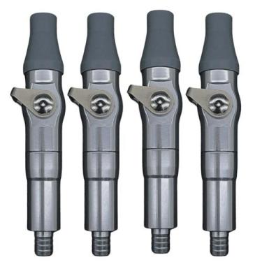 Imagem de Sugador De Saliva Com Regulagem Alavanca Dabi - 4 Unidades - ODONTO AT