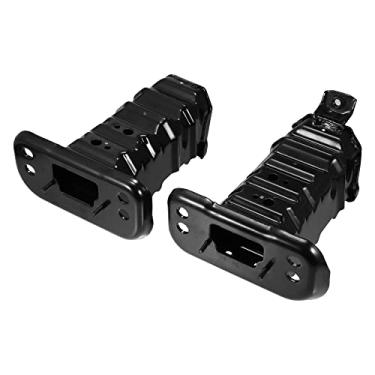 Imagem de X AUTOHAUX 1 par de suporte de para-choque dianteiro esquerdo e direito para Scion XD Base 2008-2014 para Toyota Yaris Base 2007-2012 5201152021 5201252020