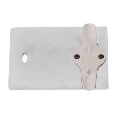 Imagem de Placa deslizante para máquina de costura, acessórios de placa de pressão de aço inoxidável com fácil instalação e precisão, adequado para peças de máquinas de costura domésticas modelo 307