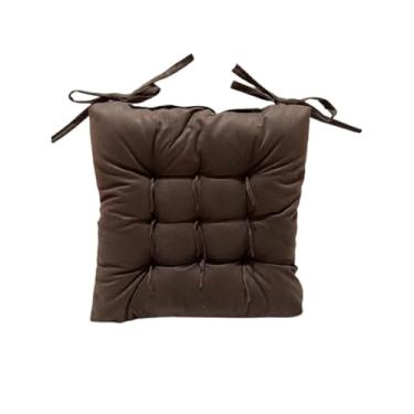 Imagem de ALMOFADA FUTÓN COMUM PARA ESPREGUIÇADEIRA 120X40 TECIDO SUEDE BANCO CADEIRA(MARROM 12)